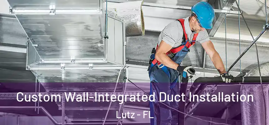  Custom Wall-Integrated Duct Installation Lutz - FL